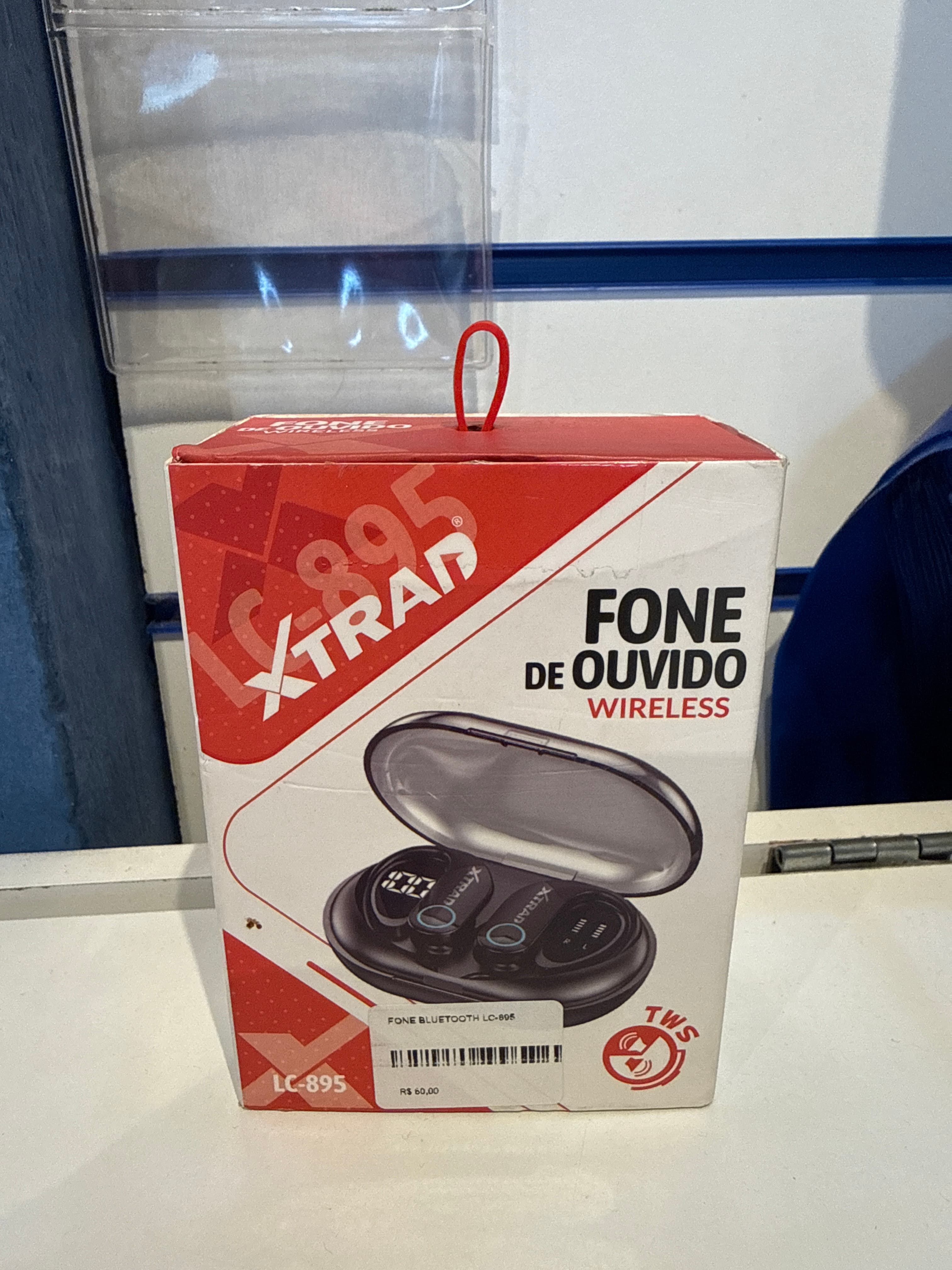 Fone de Ouvido Bluetooth 5.3 TWS Sem Fio Esportivo Compatível Com iPhone Samsung Xiaomi Motorola Marca Podevirtem - 1
